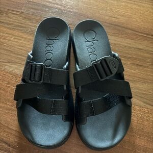Chaco Women Black Sandals